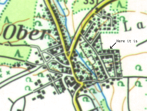 Map of Oberschöllenbach 120 kB